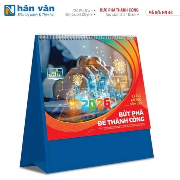  Lịch bàn Vuông - Bứt Phá Để Thành Công 