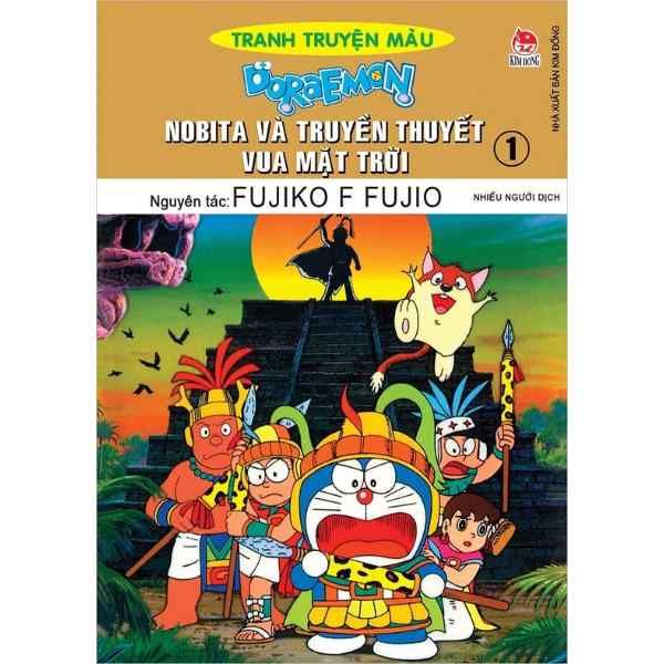  Doraemon Tranh Truyện Màu - Nobita Và Truyền Thuyết Vua Mặt Trời - Tập 1 