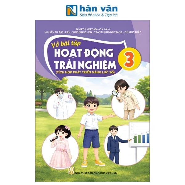 Vở Bài Tập Hoạt Động Trải Nghiệm Lớp 3 - Tích Hợp Phát Triển Năng Lực Số - Kết Nối Tri Thức Với Cuộc Sống - 2026 - nhanvan.vn