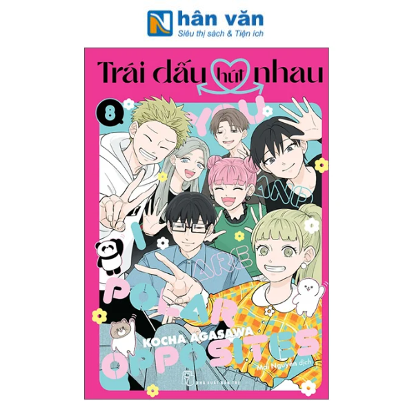 Trái Dấu Hút Nhau - Tập 8 - Tặng Kèm Sheet Sticker - nhanvan.vn