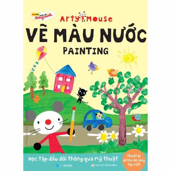  Arty Mouse - VẼ MÀU NƯỚC 