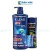  [Mua 1 Tặng 1] Dầu Gội Sạch Gàu Dành Cho Nam Clear Men Cool Sport Bạc Hà Chai 630G 