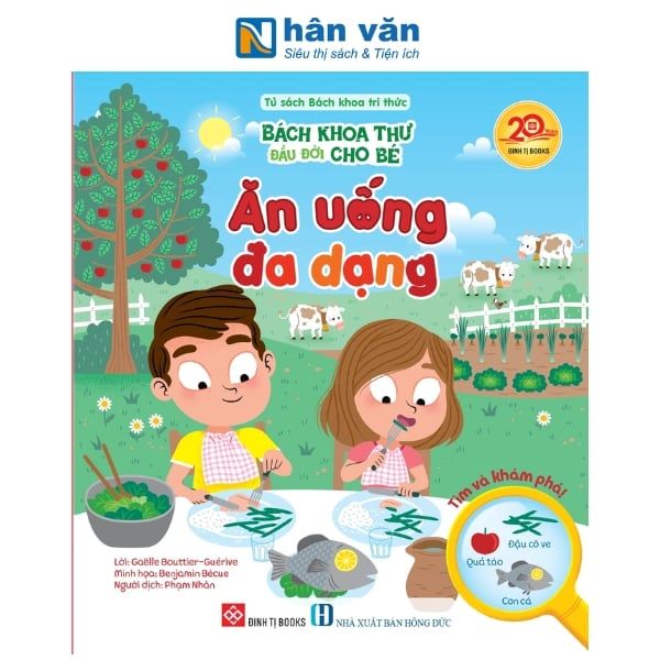 Bách Khoa Thư Đầu Đời Cho Bé - Ăn Uống Đa Dạng - nhanvan.vn