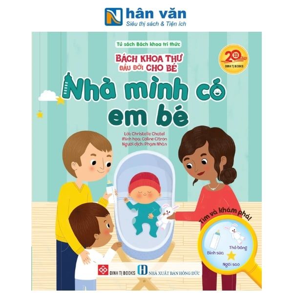 Bách Khoa Thư Đầu Đời Cho Bé - Nhà Mình Có Em Bé - nhanvan.vn