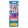 Bàn Chải Đánh Răng Oral B Lông Siêu Mềm - Vỉ 3 Cái