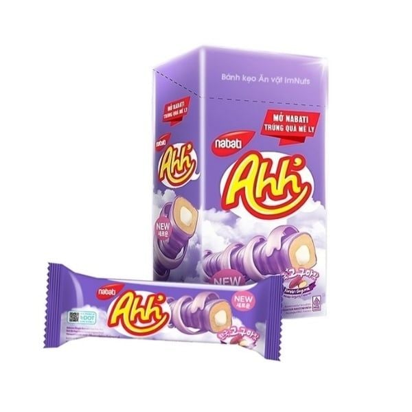 Bánh Snack Phủ Kem Goguma Ahh Nabati 90gr - nhanvan.vn