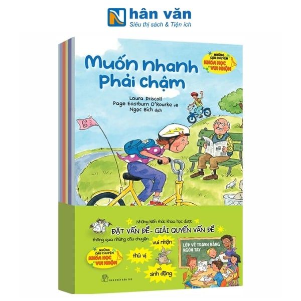 Bộ Sách Những Câu Chuyện Khoa Học Vui Nhộn - Phần 1 (Bộ 6 Cuốn) - nhanvan.vn