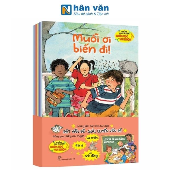 Bộ Sách Những Câu Chuyện Khoa Học Vui Nhộn - Phần 2 (Bộ 6 Cuốn) - nhanvan.vn