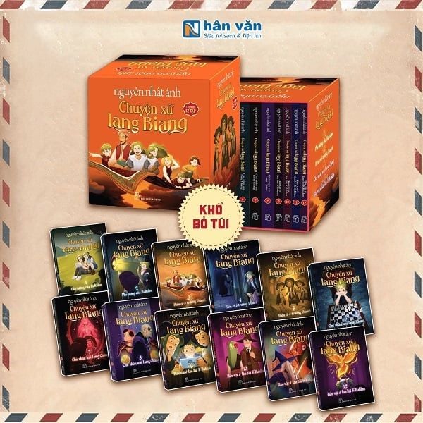 Boxset Chuyện Xứ Lang Biang - Khổ Bỏ Túi (Hộp 12 Cuốn)