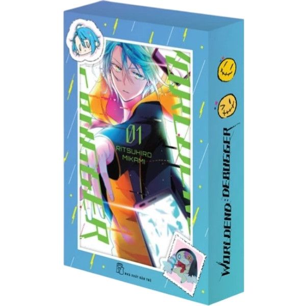  Boxset Manga - Worldend - Debugger: Tập 1 - 3 (Hộp 3 Tập) 