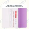  Hộp 20 Bút Bi 0.5 mm Thiên Long TL-027 - Mực Đỏ 