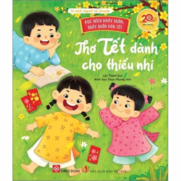 Đọc Sách Ngày Xuân, Quây Quần Đón Tết - Thơ Tết Dành Cho Thiếu Nhi - Bìa Cứng - nhanvan.vn