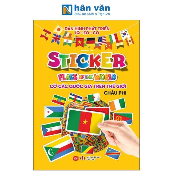  Sticker Flag Of The World - Cờ Các Quốc Gia Trên Thế Giới - Châu Phi 