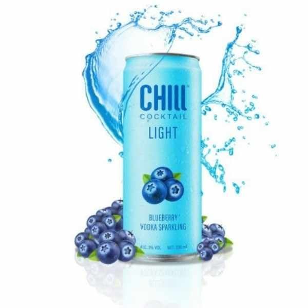 Chill Light Blueberry & Vodka 330ml - nhanvan.vn