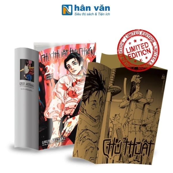 Chú Thuật Hồi Chiến - Tập 28 - Quyết Chiến Tại Tử Địa Shinjuku - Chấp 9 Quân - Limited Edition - Tặng Kèm Bọc Bảo Vệ