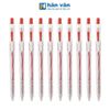  Combo 10 Bút Bi Thiên Long 0.5 mm TL-079 - Màu Đỏ 
