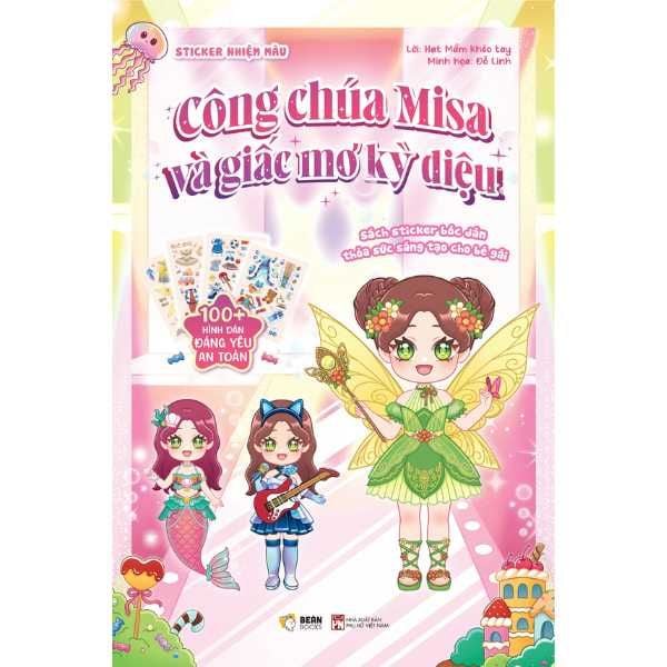 Sticker Nhiệm Màu - Công Chúa Misa Và Giấc Mơ Kỳ Diệu - nhanvan.vn