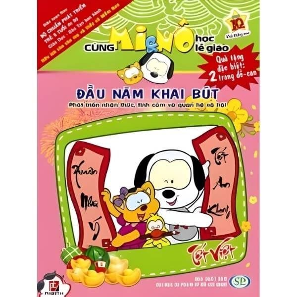 Cùng Mi & Nô Học Lễ Giáo - Đầu Năm Khai Bút - nhanvan.vn