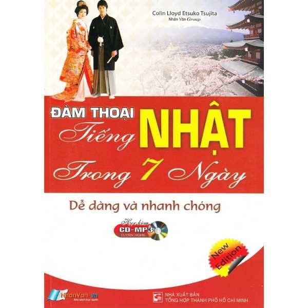  [PHIÊN CHỢ SÁCH CŨ] Đàm Thoại Tiếng Nhật Trong 7 Ngày 