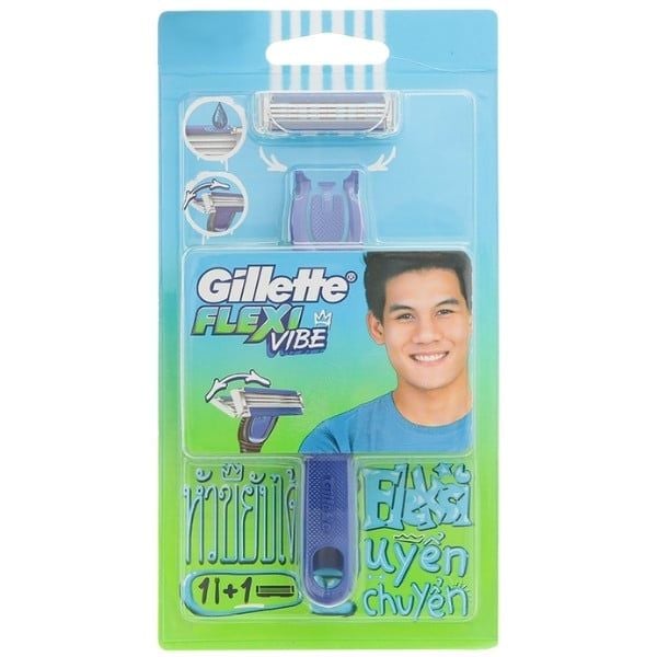Dao Cạo Râu Gillette Flexi Vibe 1Up - nhanvan.vn
