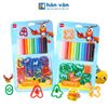 Đất Nặn Khung Số - Deli - 12 Màu - EY022