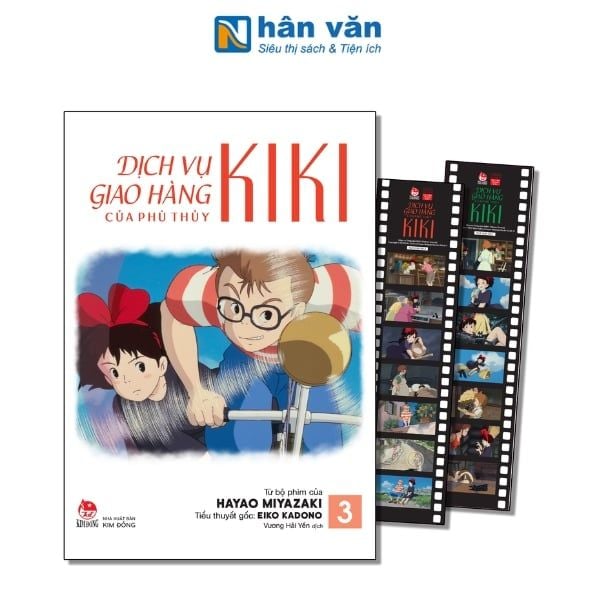 Dịch Vụ Giao Hàng Của Phù Thủy Kiki - Truyện Tranh Màu - Tập 3 - Tặng Kèm 2 Filmstrip - nhanvan.vn