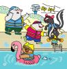  Điều Hay Con Học Mỗi Ngày - Tớ Nắm Các Quy Tắc An Toàn Khi Đi Bơi 