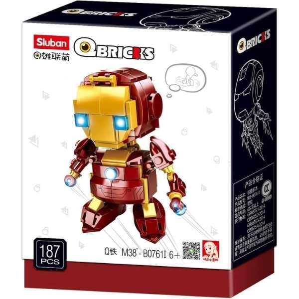  Bộ Đồ Chơi Lắp Ráp Siêu Anh Hùng Iron Man Sluban M38-B0761I 
