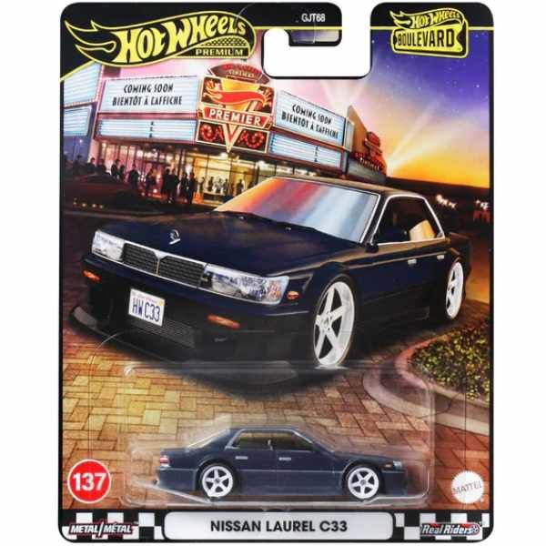 Đồ Chơi Siêu Xe Boulevard - Nissan Laurel C33 HOT WHEELS JBL10/GJT68 - nhanvan.vn