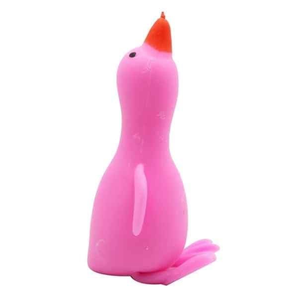 Đồ Chơi Squishy Hình Vịt Con LX19 - Màu Hồng - nhanvan.vn