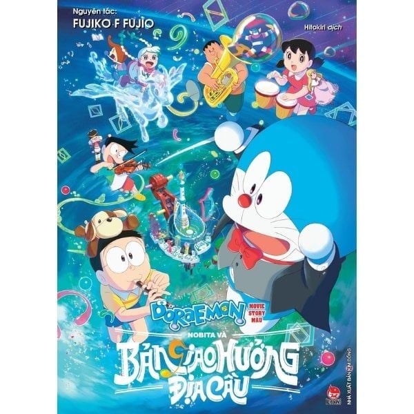 Doraemon - Movie Story Màu - Nobita Và Bản Giao Hưởng Địa Cầu - Bìa truyện