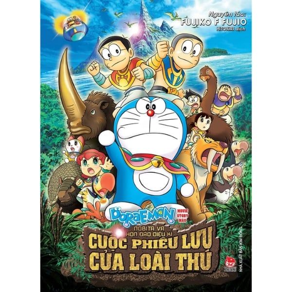  Doraemon Movie Story Màu - Nobita Và Hòn Đảo Diệu Kì - Cuộc Phiêu Lưu Của Loài Thú 