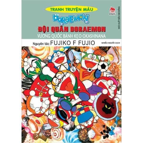  Doraemon Tranh Truyện Màu - Đội Quân Doraemon - Vương Quốc Bánh Kẹo Okashinana 