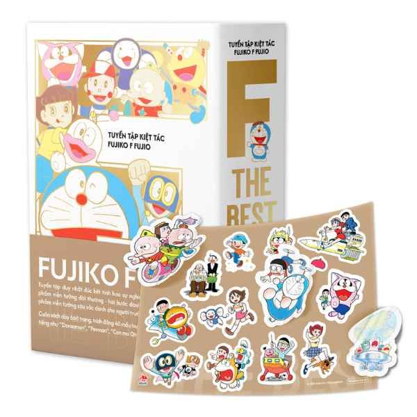 Tuyển Tập Kiệt Tác Fujiko F Fujio - F The Best - Tặng Kèm Set Sticker Khổ Lớn - nhanvan.vn
