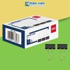  Kẹp Giấy Deli - 25mm - Hộp 12 Cái Màu Đen - EZ64 