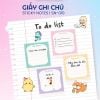  Giấy Ghi Chú Pet - 73 x 73 mm - Thiên Long SN-010 (50 Tờ/Xấp) - Màu Hồng 