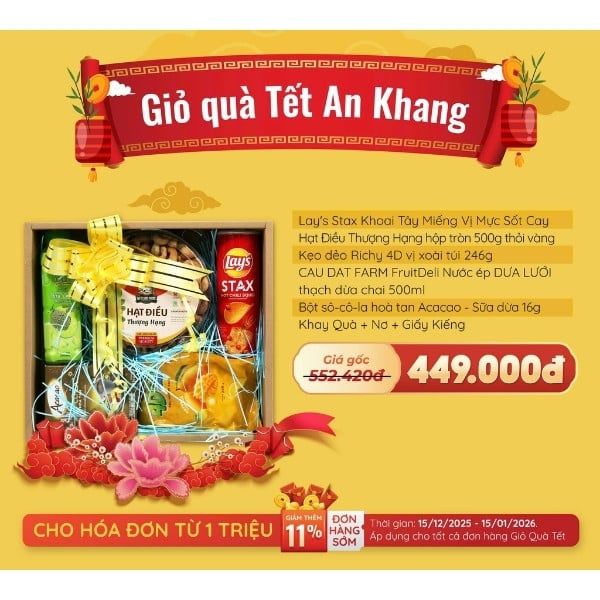 Giỏ Quà Tết An Khang - Tết Bính Ngọ - 2026 - nhanvan.vn