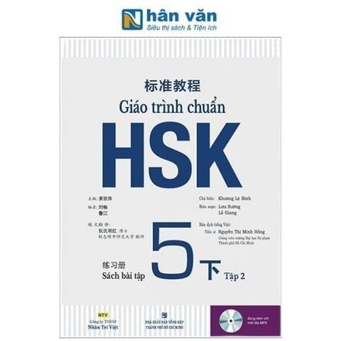 Giáo Trình Chuẩn HSK 5 - Bài Tập - Tập 2 - nhanvan.vn