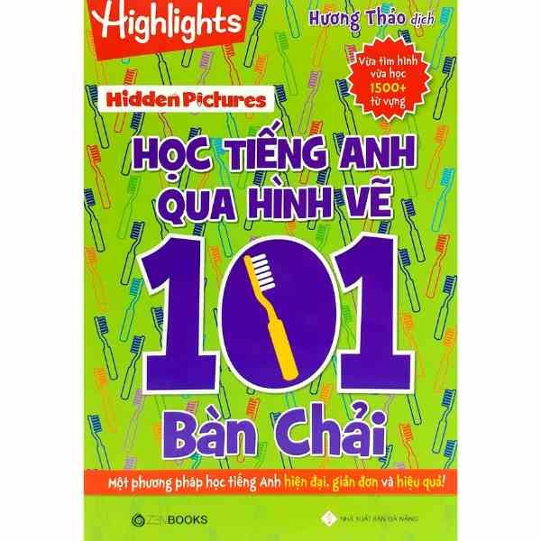  Hidden Pictures – Học tiếng Anh qua hình vẽ 101 bàn chải 