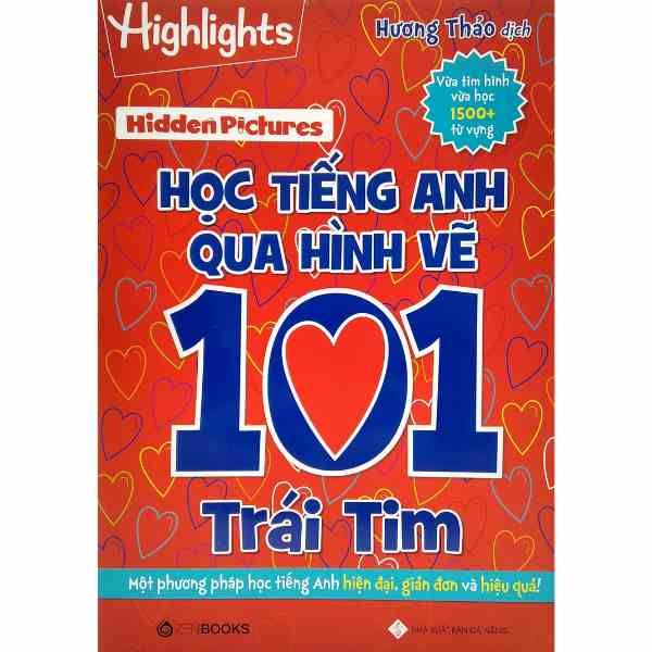  Hidden Pictures – Học tiếng Anh qua hình vẽ 101 trái tim 