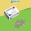  Hộp 100 Cái Kẹp Giấy Tam Giác - Deli - Màu Bạc - EZ040 