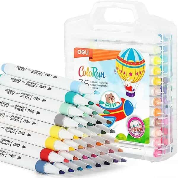 Hộp 36 Bút Marker Acrylic - Deli EC189