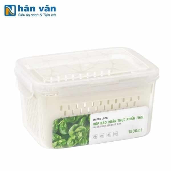 Hộp Bảo Quản Thực Phẩm Tươi - 1.500ml - nhanvan.vn