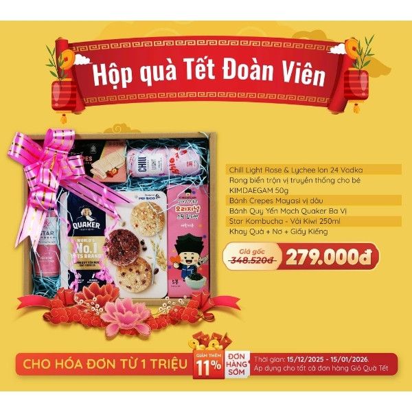 Quà Tết Đoàn Viên - Tết Bính Ngọ - 2026 - nhanvan.vn