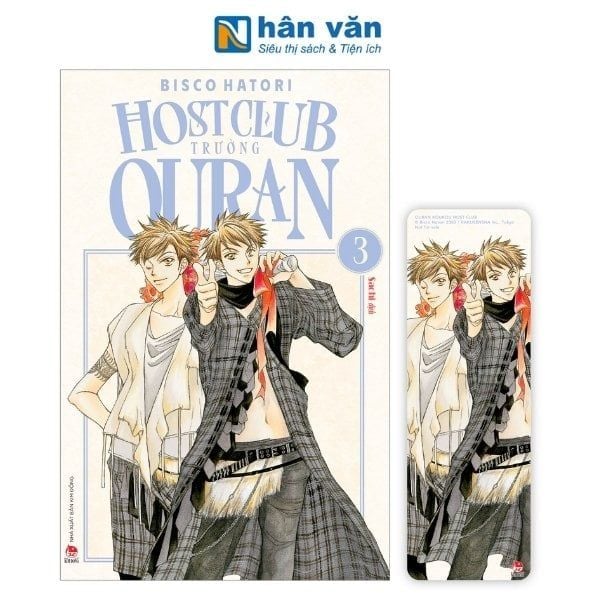 Host Club Trường Ouran - Tập 3 - Tặng Kèm Bookmark - nhanvan.vn