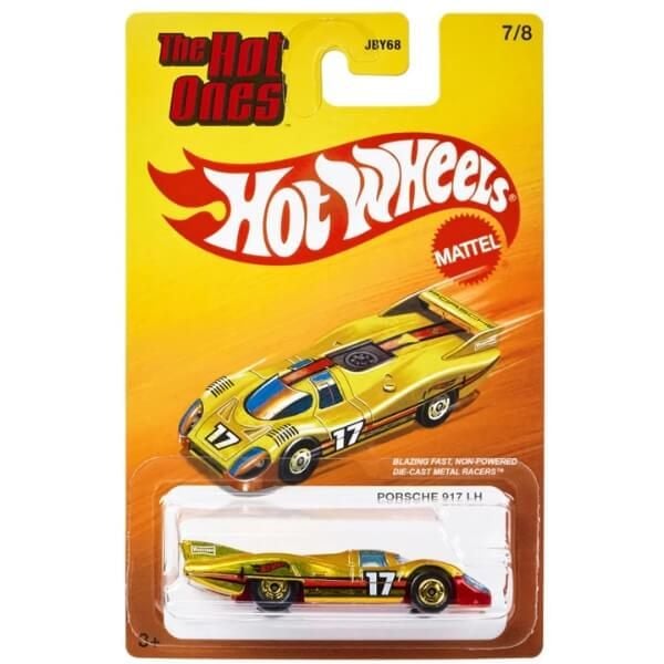  HOT WHEELS - Siêu xe Hot Wheels Hot Ones - PORSCHE 917LH - 12 Vỉ/Thùng - JBY75/JBY68 
