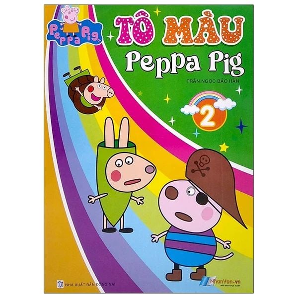  Tô Màu Peppa Pig - Tập 2 - Tái Bản (NXB Đồng Nai) 