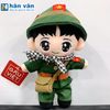  Gấu Bông A80 Chiến Sỉ Yêu Nước - 25cm 