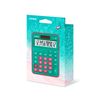  Máy Tính CASIO MX12B-GNRD( Màu Xanh Hồng) 