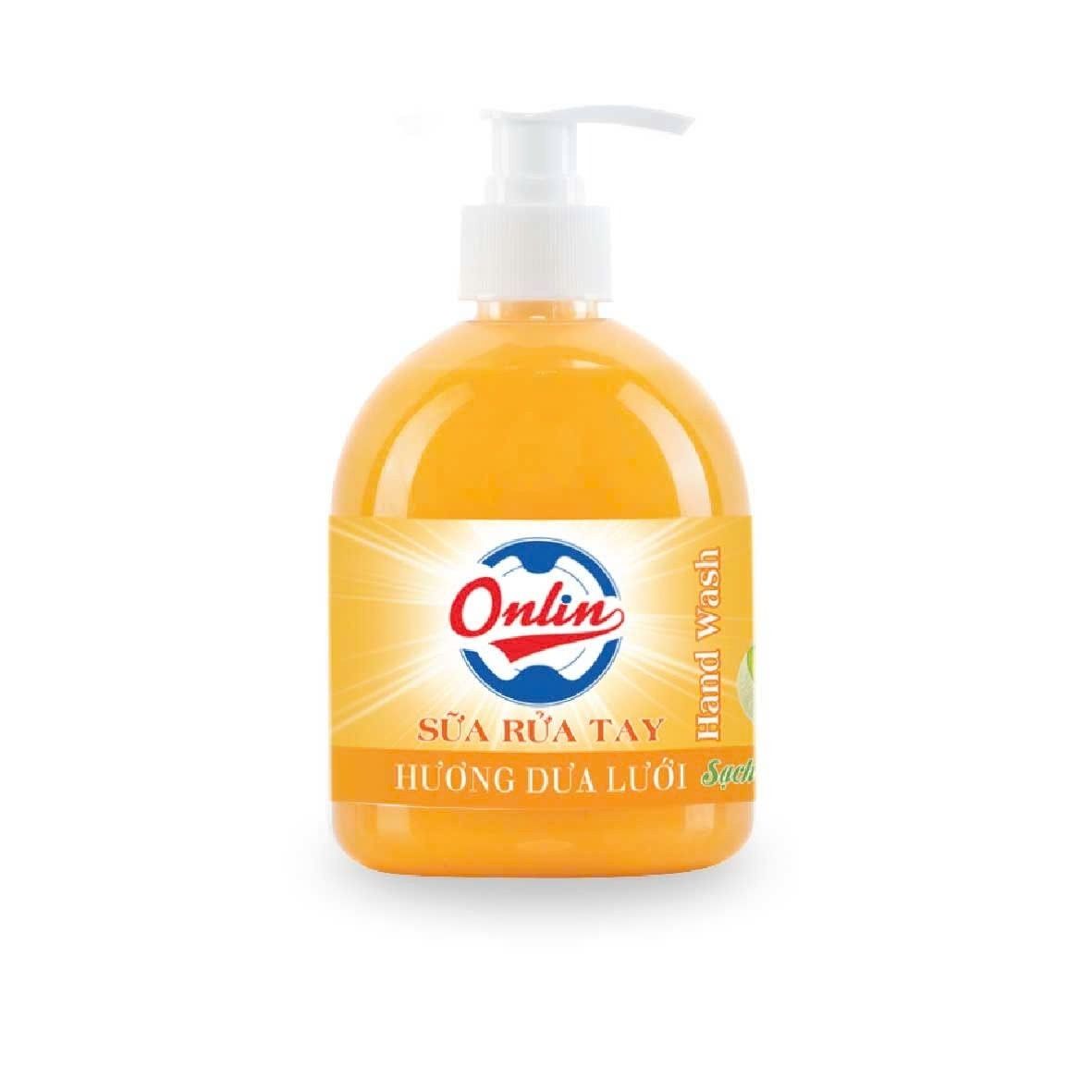  Nước  Rửa Tay ONLIN -  Hương Dưa Lưới - 500ml 